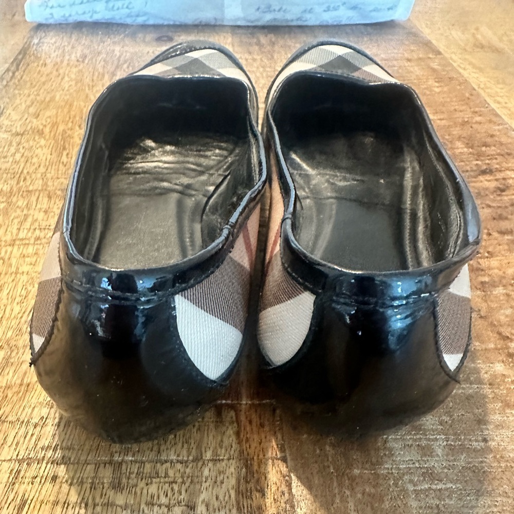 Burberry Print Ballet Flats - Picture 3 of 6